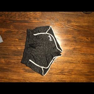 Pink size small high rise shorts